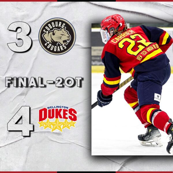 Carrier’s penalty shot goal in 2OT sinks Cougars